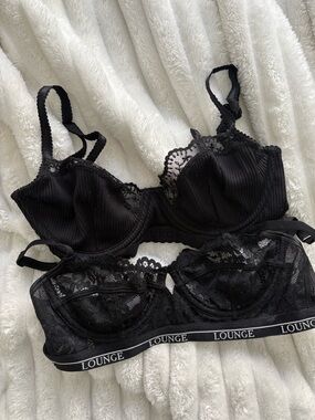 BUNDLE - Lounge Balcony Lace Bra & Blossom Balcony Bra Set of 2